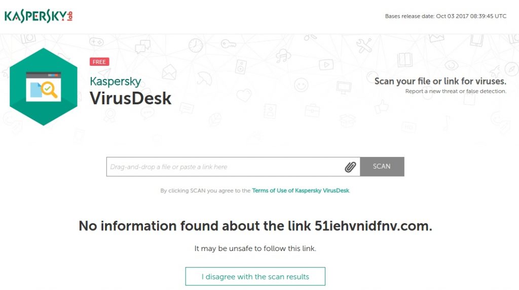 Kaspersky VirusDesk