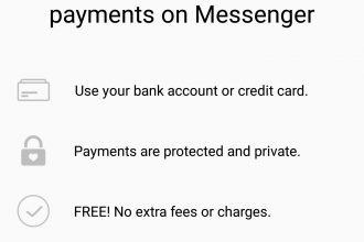 Facebook Payment Registration for Customer