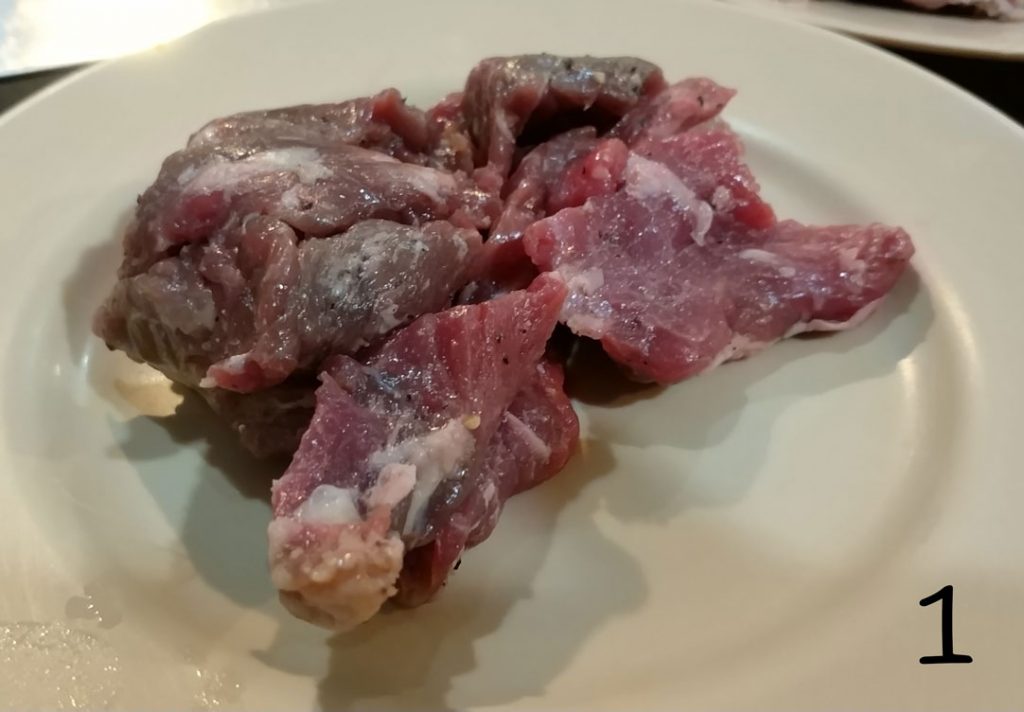 เนื้อบาเวตรสเกลือ